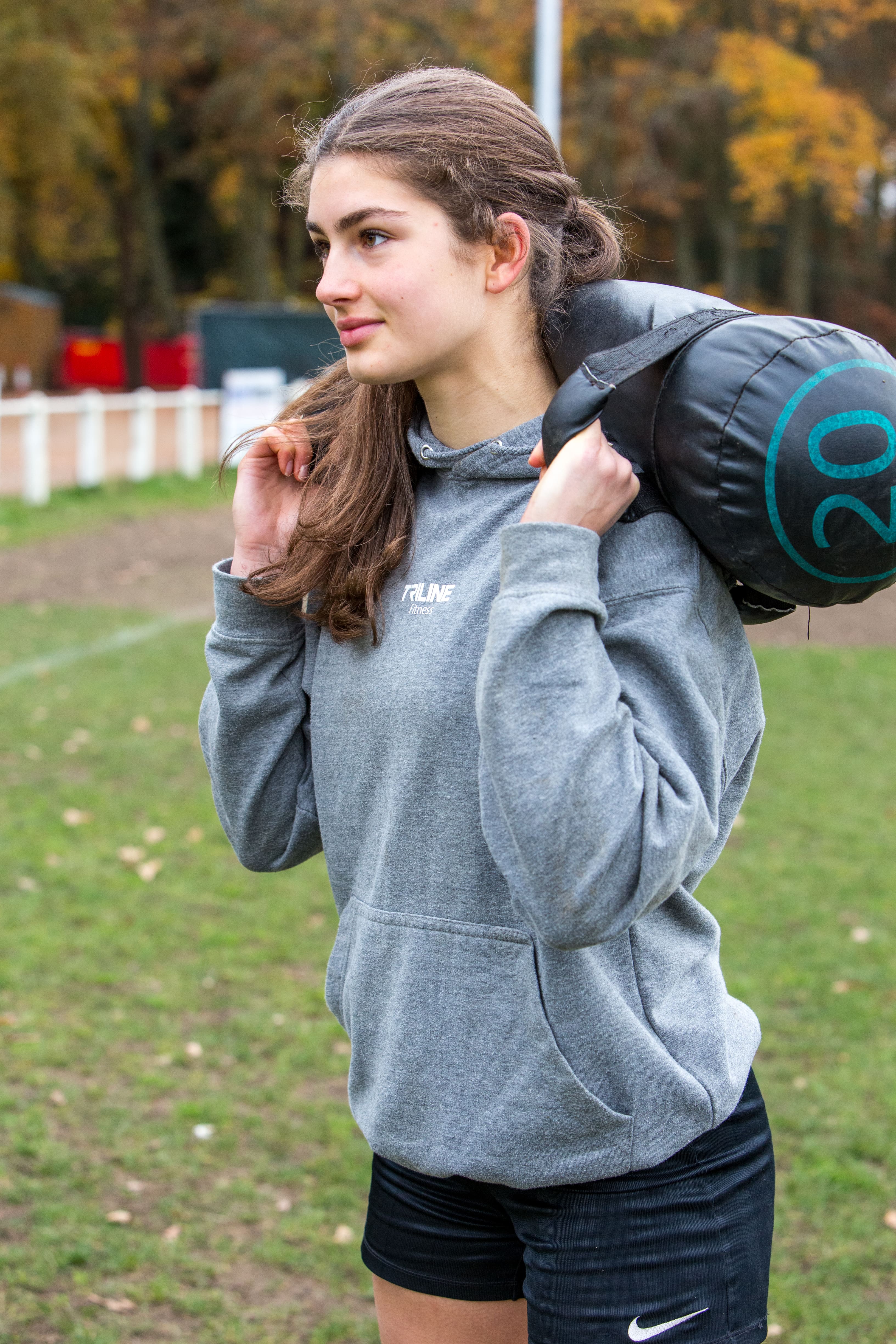 TRILINE Fitness College Hoodie - Unisex - Image 9